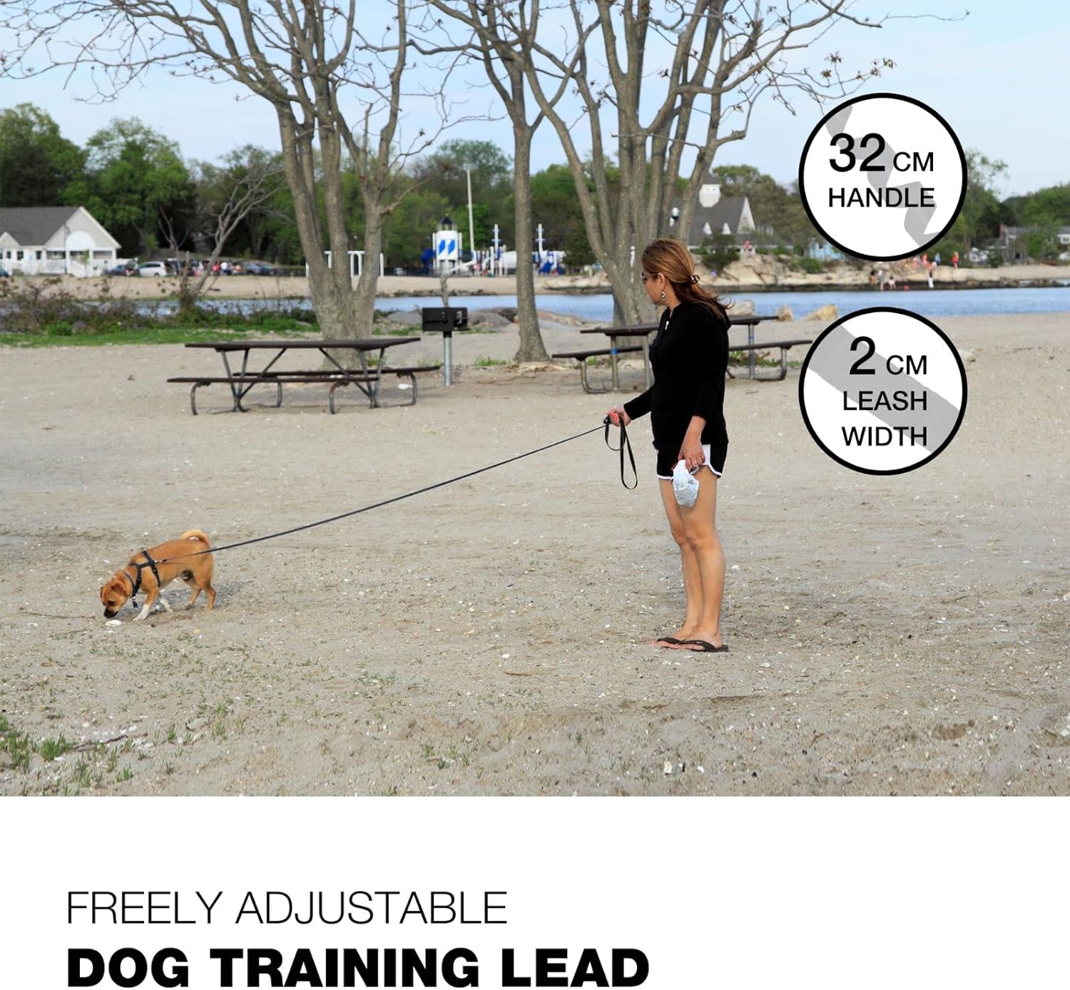 Thumbnail 5 de Loutep dog training lead, extra long 30m