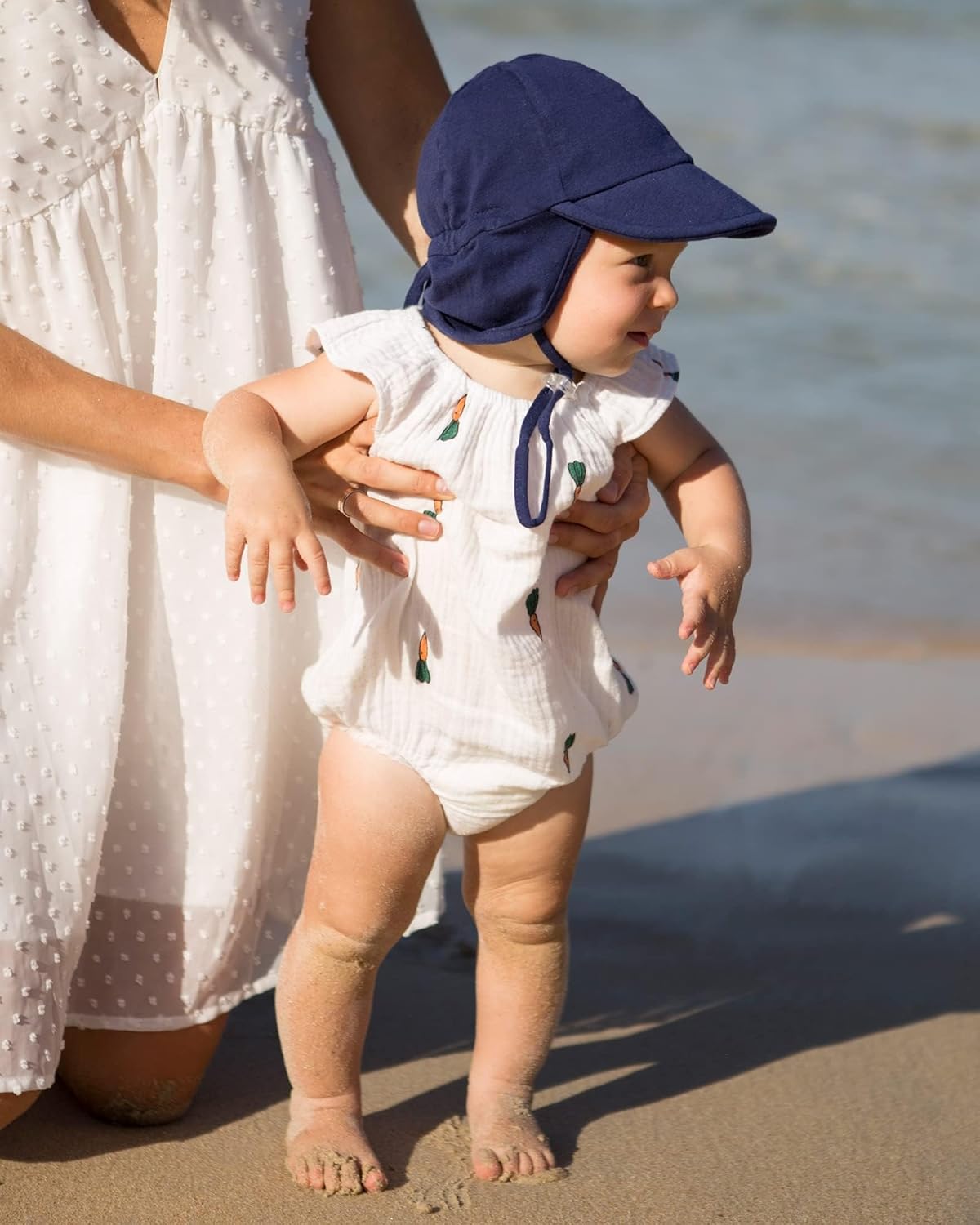 Thumbnail 5 de FURTALK Cotton Baby & Toddler Sun Hat with UPF 50+ and Adjustable Chin Strap