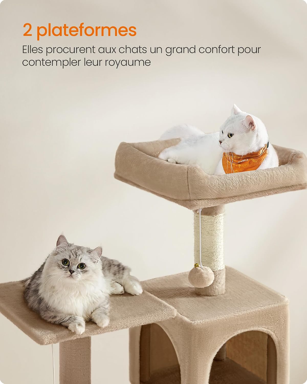 Detalle de Feandrea Arbre à Chat 143 cm PCT161K01