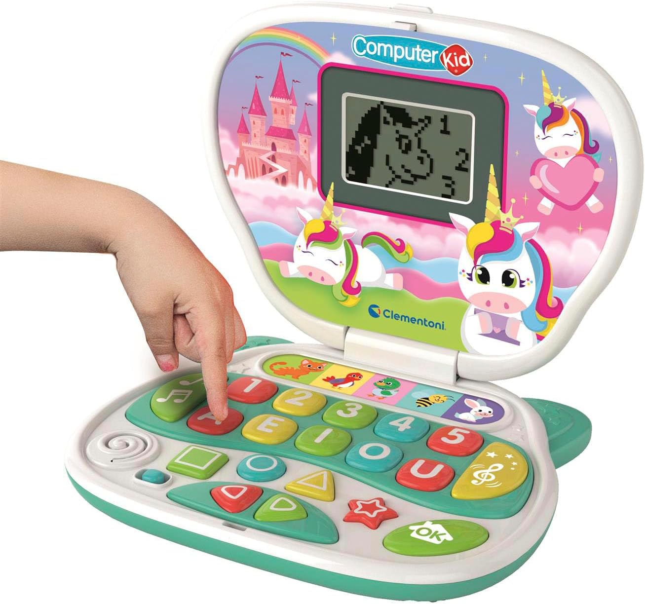 Thumbnail 5 de Clementoni Computer Kid Unicorno, laptop educativo 2+ anni