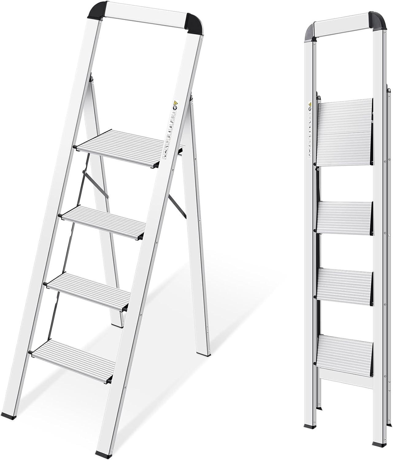 Detalle de KINGRACK Escalera de Tijera 4 peldaños 5,48 kg