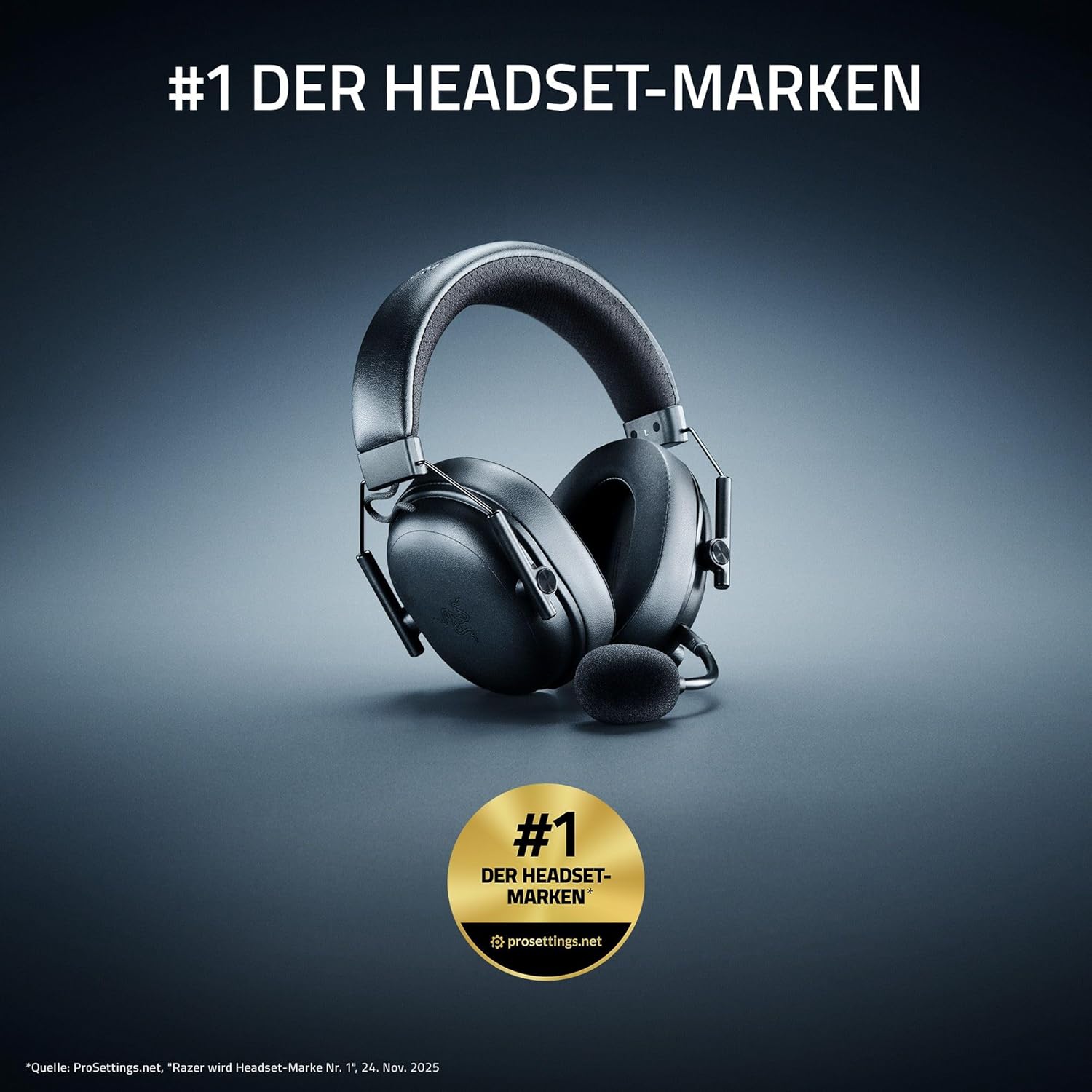 Detalle de Razer BlackShark V3 – Kabelloses E-Sport-Headset für präzisen Sound am PC/Mac