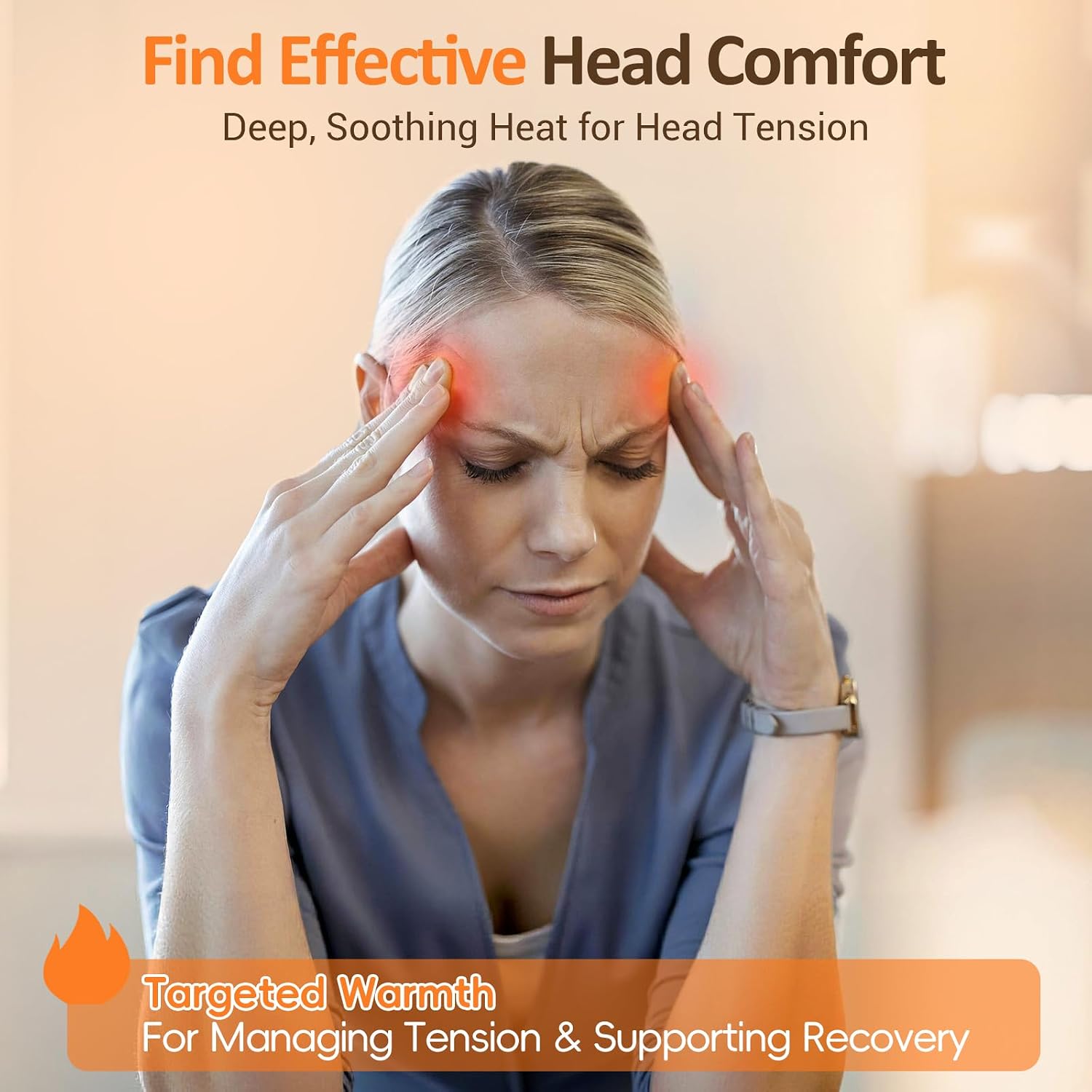 Thumbnail 2 de Comfytemp Migraine cap heat pad
