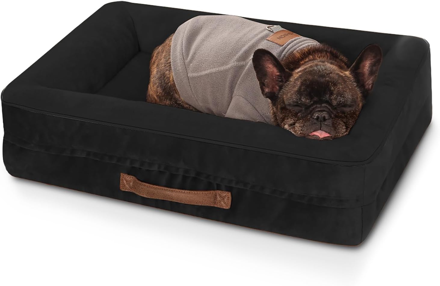 Thumbnail 6 de Upvilla orthopädisches Hundebett für mittelgroße Hunde (61×46×15 cm) – waschbar, wasserdicht, rutschfeste Unterseite