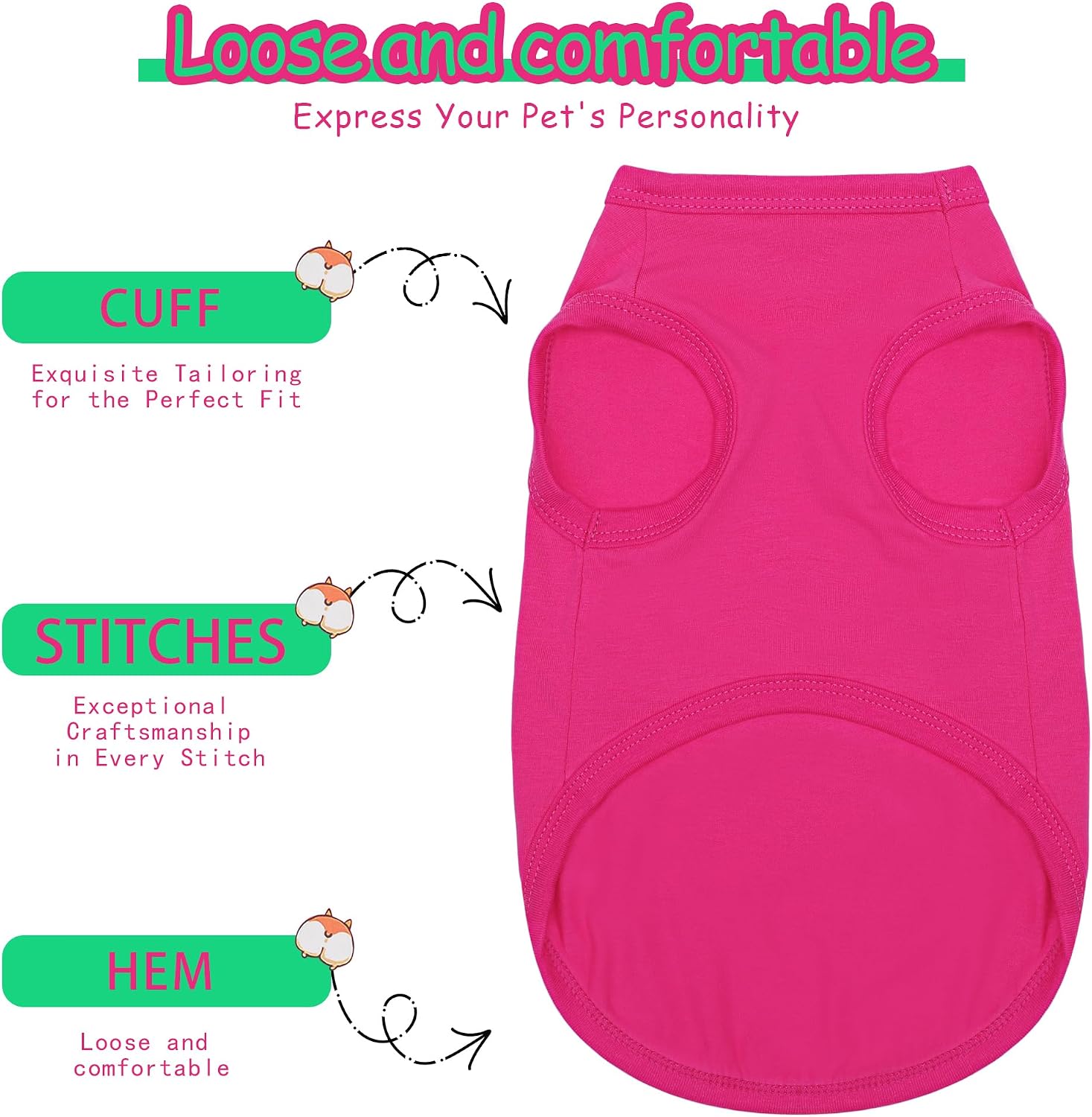 Detalle de Paiaite Dog Shirt XXL