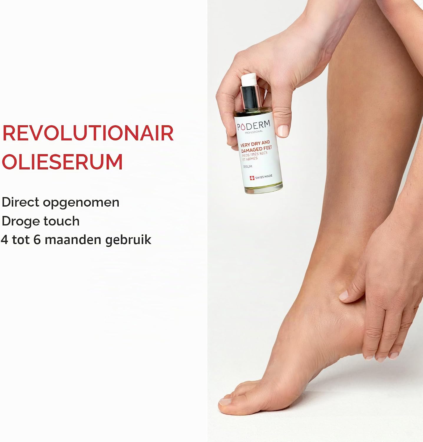 Thumbnail 2 de PODERM Very Dry and Damaged Feet voetserum, 75 ml, Swiss Made