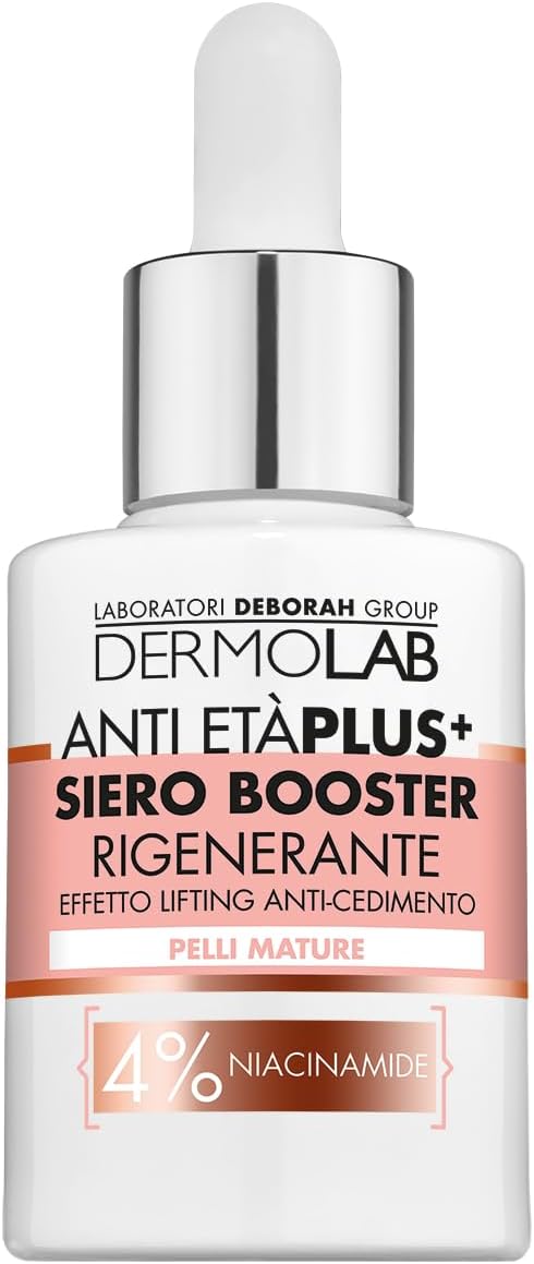 Detalle de Dermolab Siero Viso Booster Anti Età Plus+ per Pelli Mature – Effetto Lifting e Rigenerante