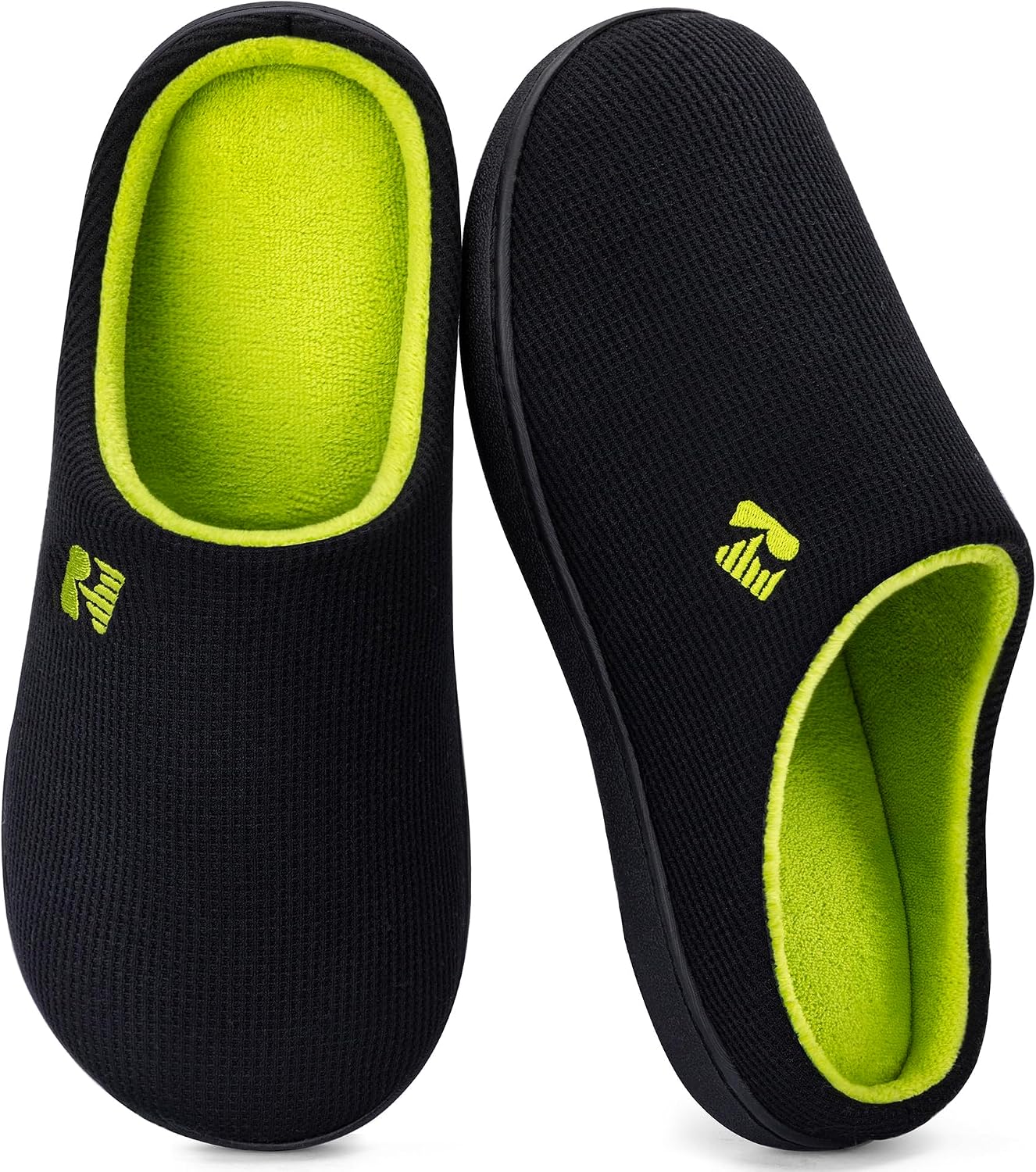 Thumbnail 6 de RockDove Original Two-Tone Men's Memory Foam Slipper, Washable Waffle Knit