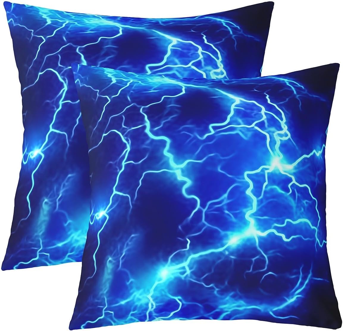 Thumbnail 6 de Loussiesd Kinder Gamer Kissenbezüge 40x40 cm – 2er Set, bunte Graffiti Designs