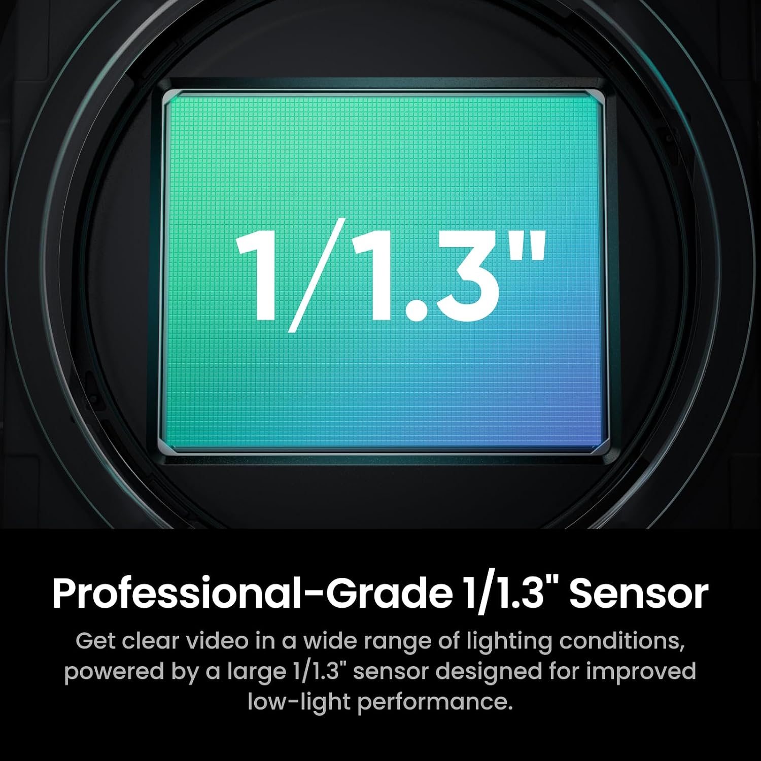 Detalle 2 de Insta360 Link 2C Pro 4K Webcam with 1/1.3-Inch Sensor and Auto Framing
