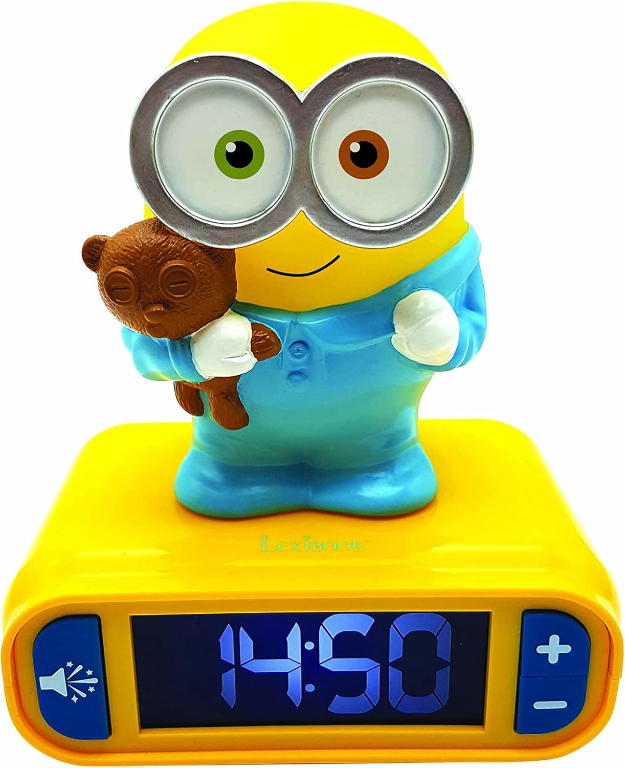 Detalle de Lexibook Ich - Einfach unverbesserlich Minions Bob Nachtlicht-Wecker RL800DES