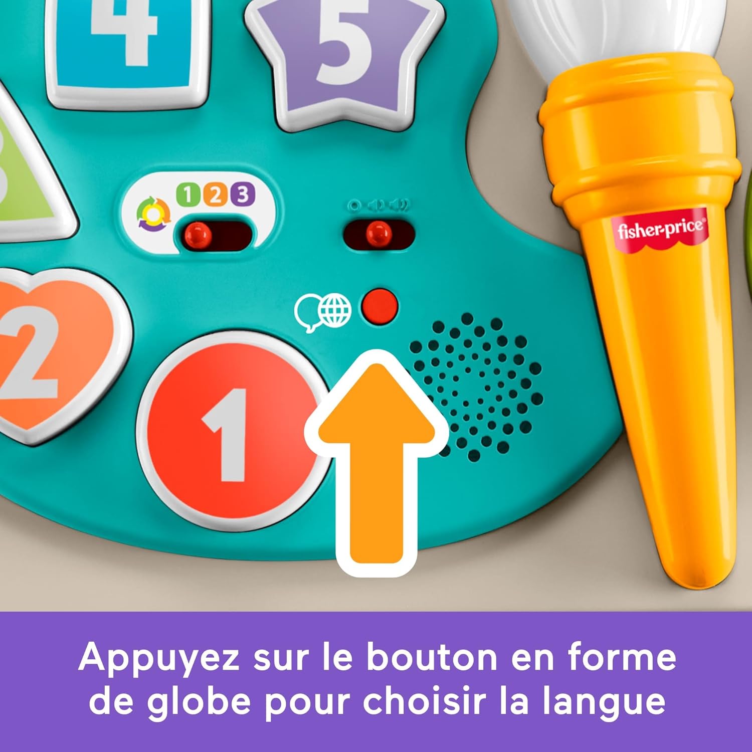 Thumbnail 4 de Fisher-Price JGW87, table d’éveil musical 4 en 1