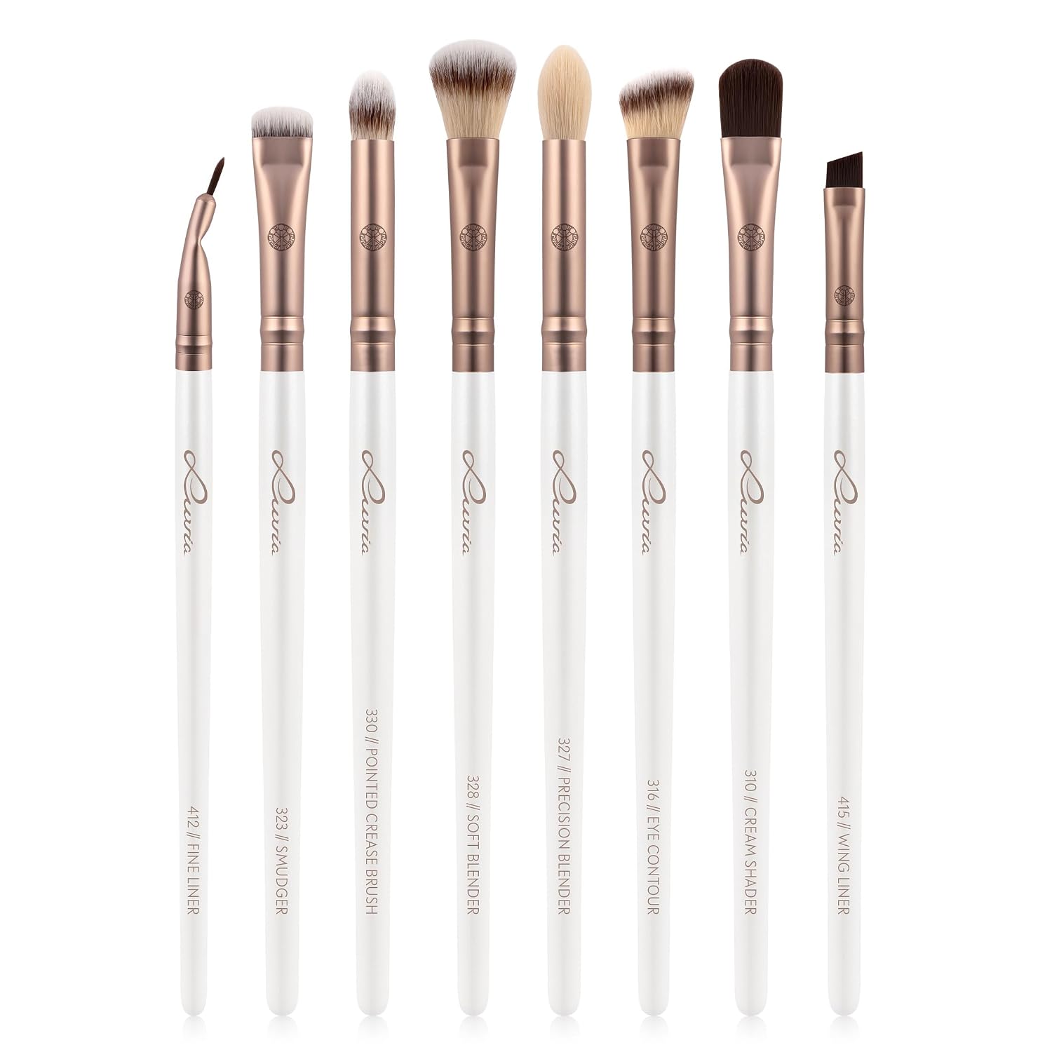 Detalle de Luvia Cosmetics All Eye Want Augenpinsel-Set 8 đ