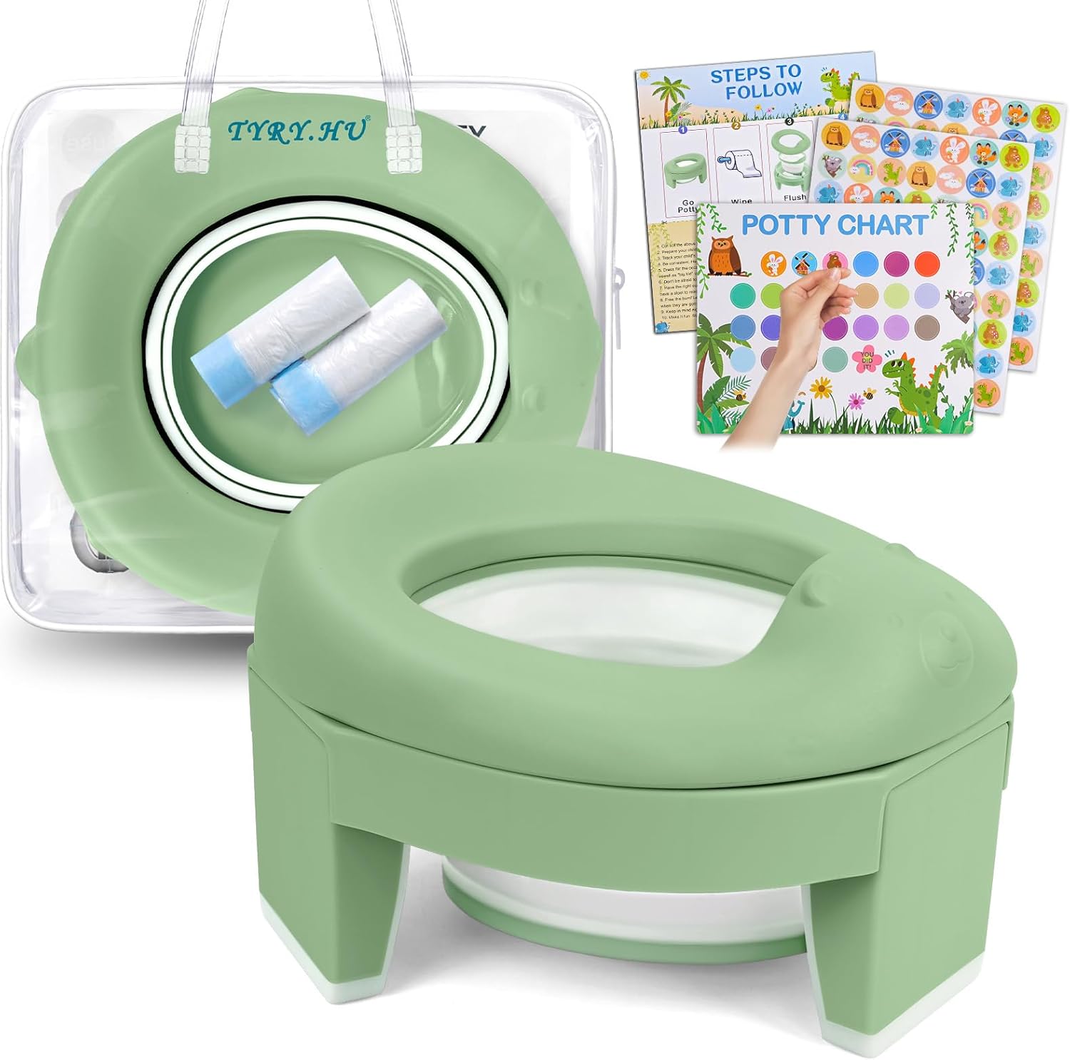 TYRY.HU Potty Training Seat 3-in-1