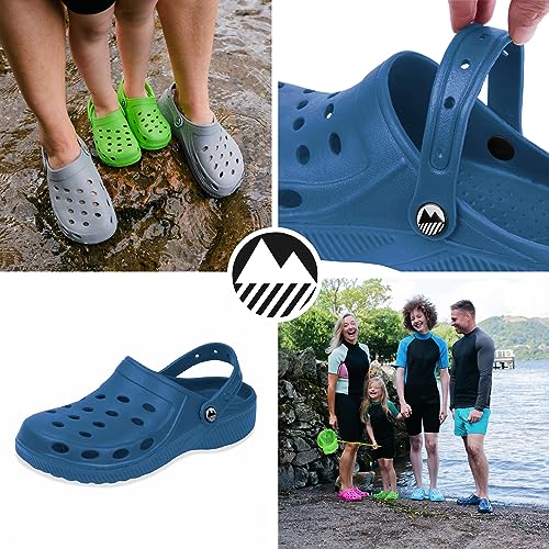 Thumbnail 6 de Lakeland Active Silloth Lightweight Ventilated Clogs for Men – Mid Blue, UK 9