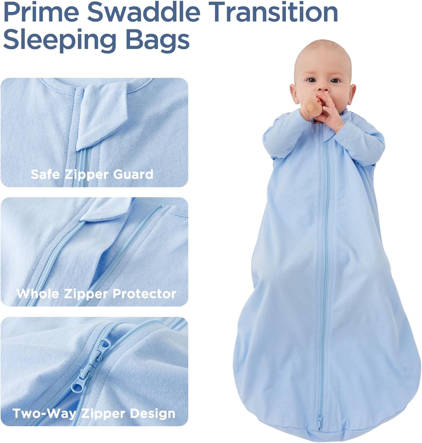 Thumbnail 2 de Duomiaomiao Baby Sleeping Bag 1.0 Tog 2 Pack