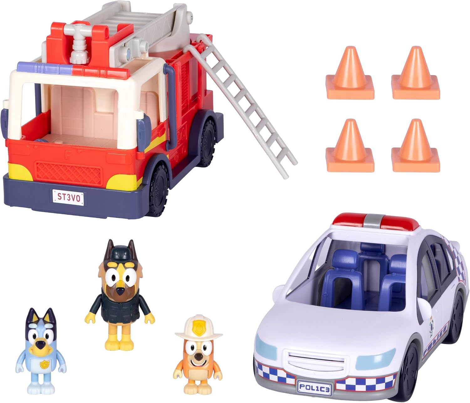 Detalle de Bluey Rescue Playset with 3 Figures