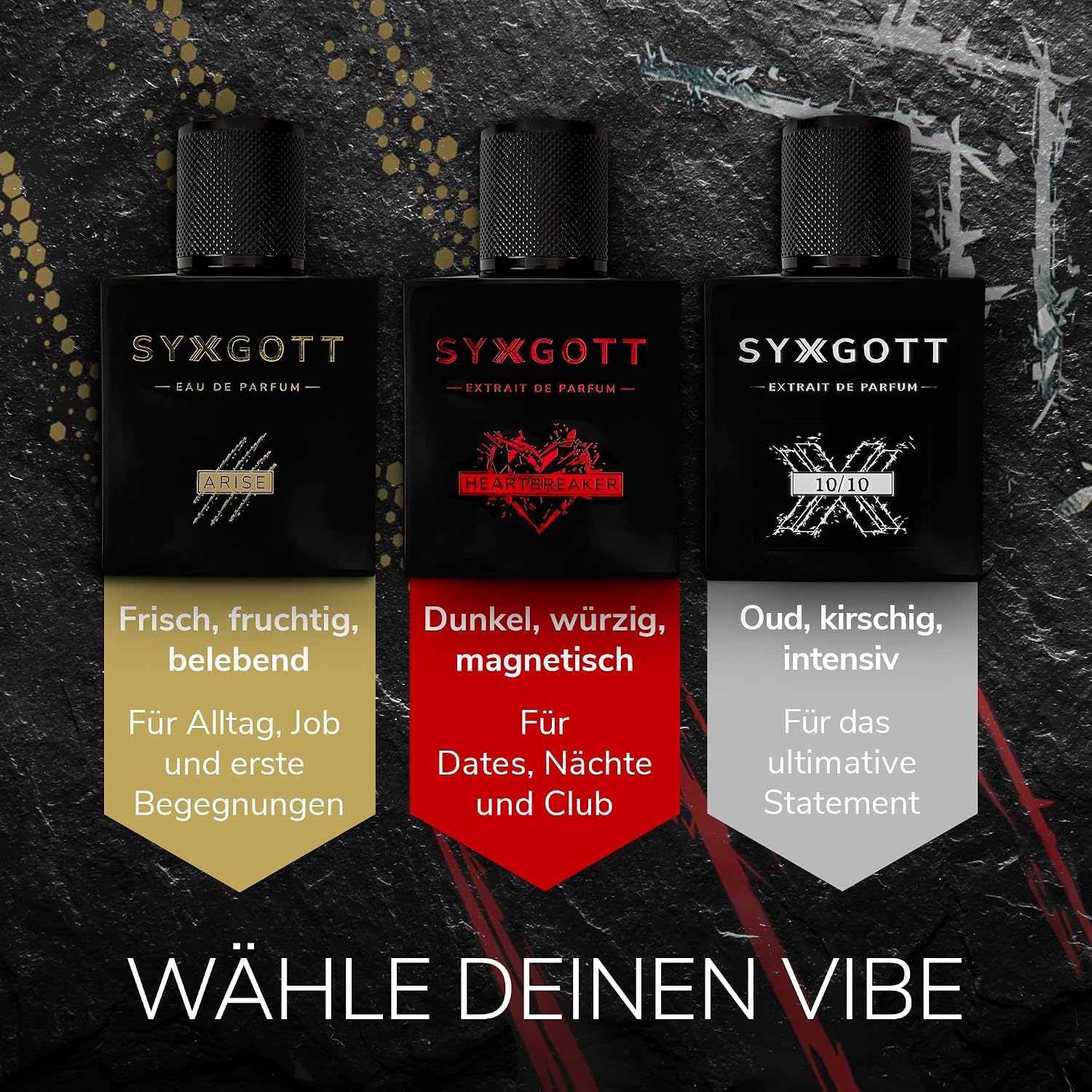 Thumbnail 3 de SYXGOTT Heartbreaker Herrenparfum mit Pheromonöl