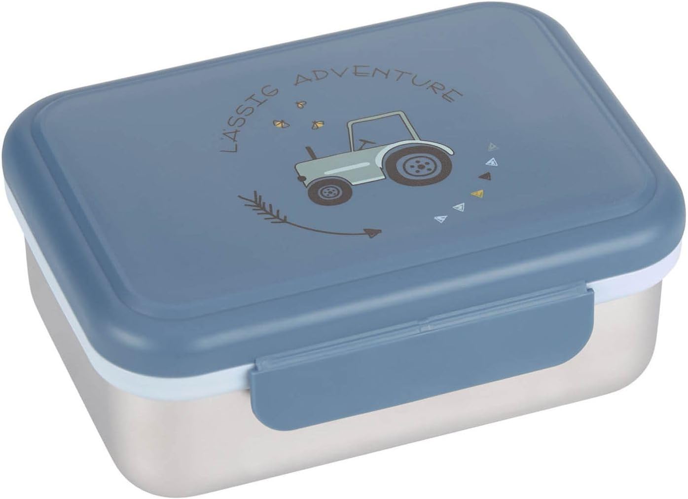 Thumbnail 6 de LÄSSIG Edelstahl-Brotdose Adventure: Lunchbox für Kindergarten, Schule und Alltag