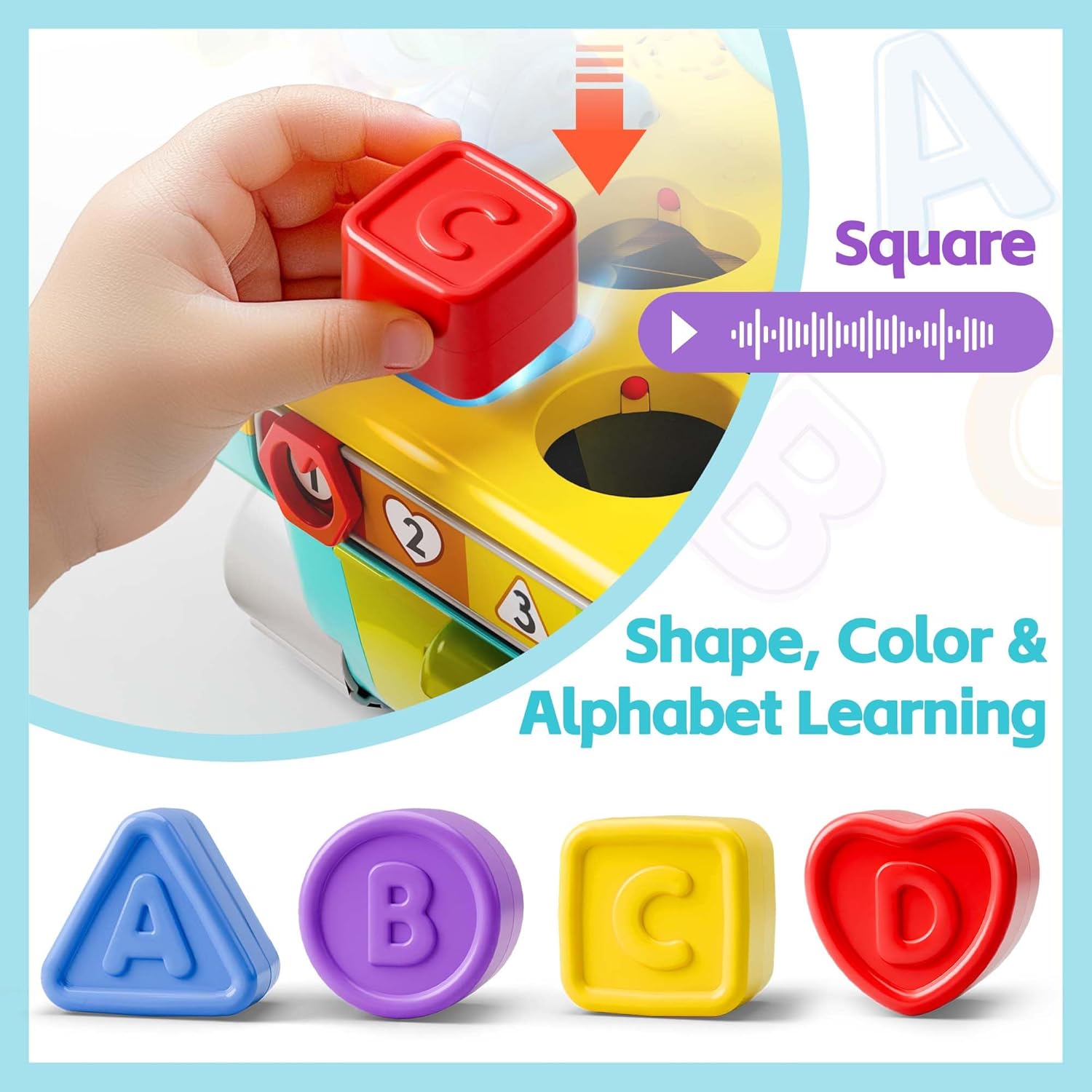 Detalle 2 de iPlay iLearn Musical Workbench for 1-Year-Olds
