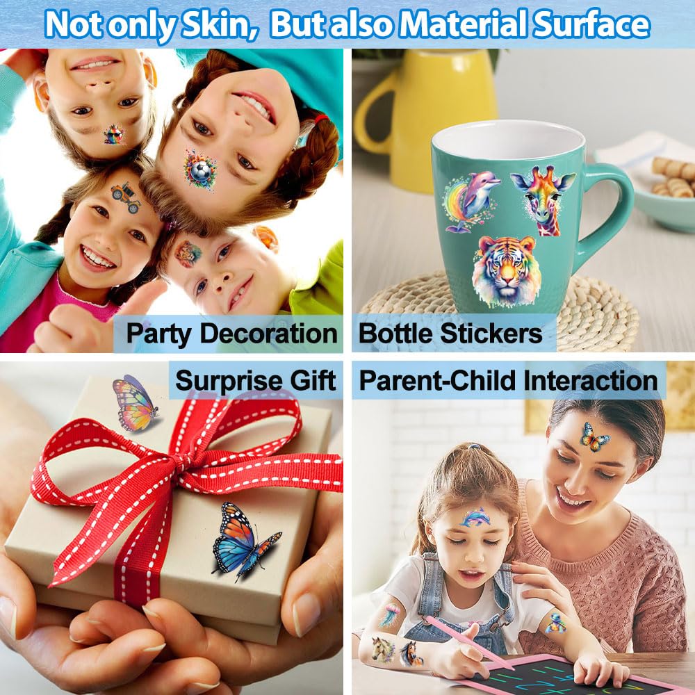 Thumbnail 4 de FATLBSEV Fussball Tattoos 10 Blatt 🎨