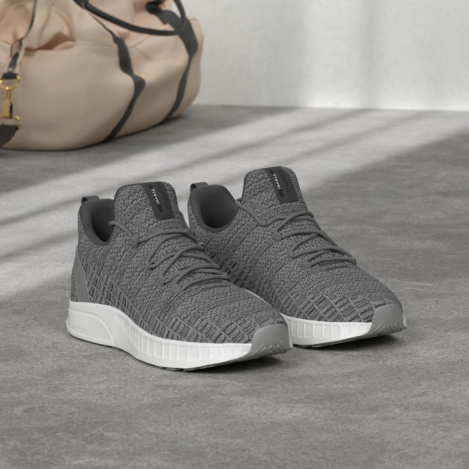 Thumbnail 2 de Feethit Mens Slip-On Walking Shoes Lightweight Mesh Sneakers