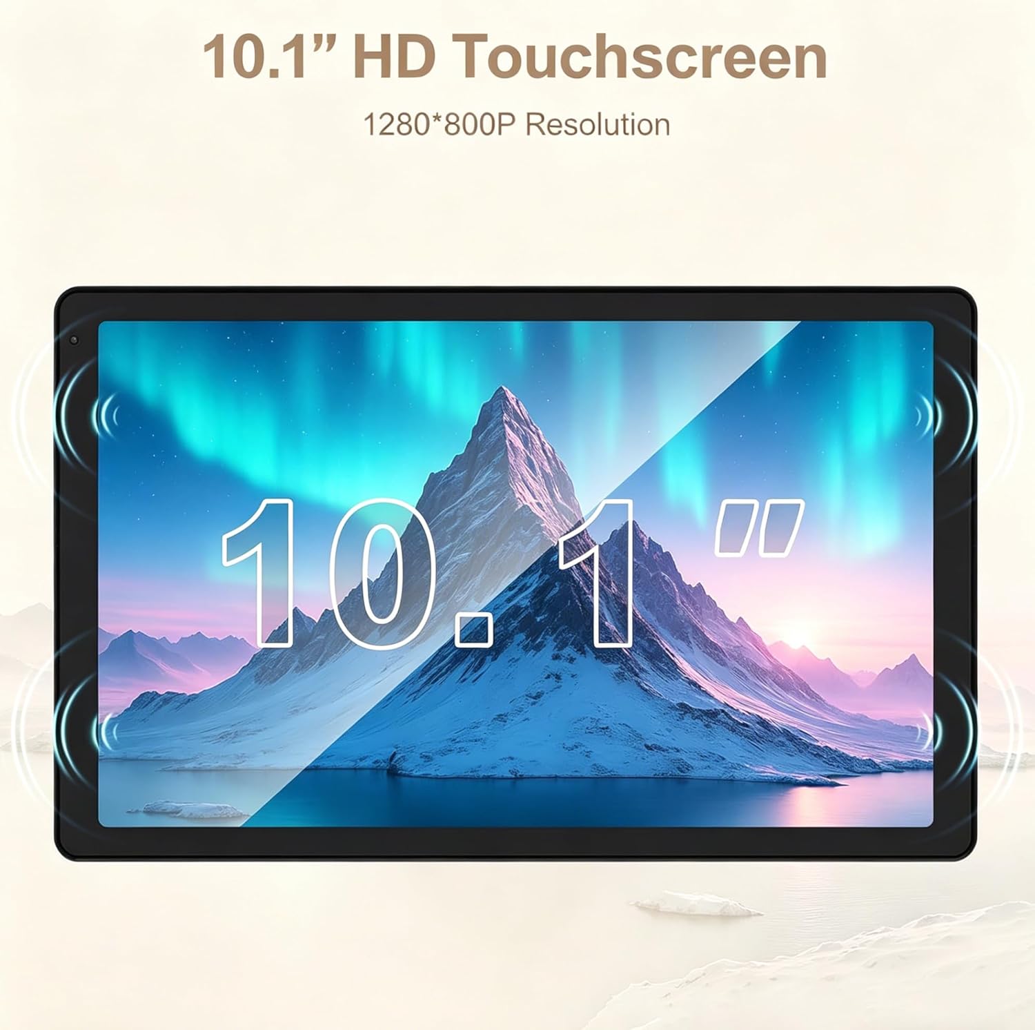 Thumbnail 4 de Jeazans Latest 2026 Upgraded Android 16 10.1-Inch Tablet (IPS HD, Dual Camera, 64GB + up to 1TB Expansion)