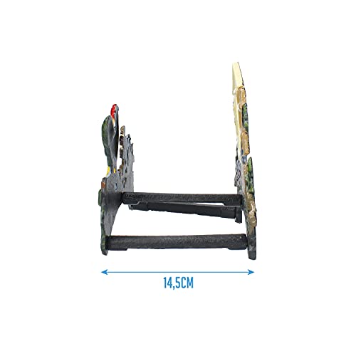 Detalle de Ferrestock FSKPM011 Portamangueras de pared decorativo de hierro