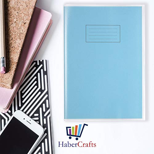 Detalle de Habercrafts A4 Book Cover Protectors – Clear 12-pack, 150µm Thick