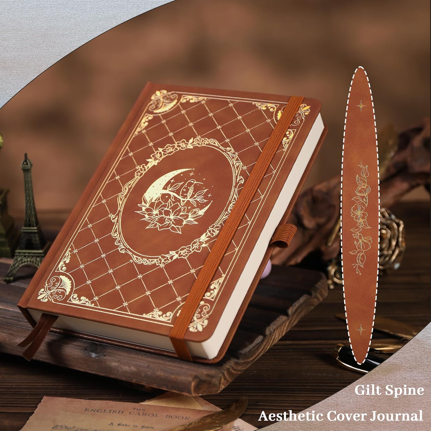 Thumbnail 3 de MGGAO A5 Lined Journal Notebook with Hardcover and 320 Pages