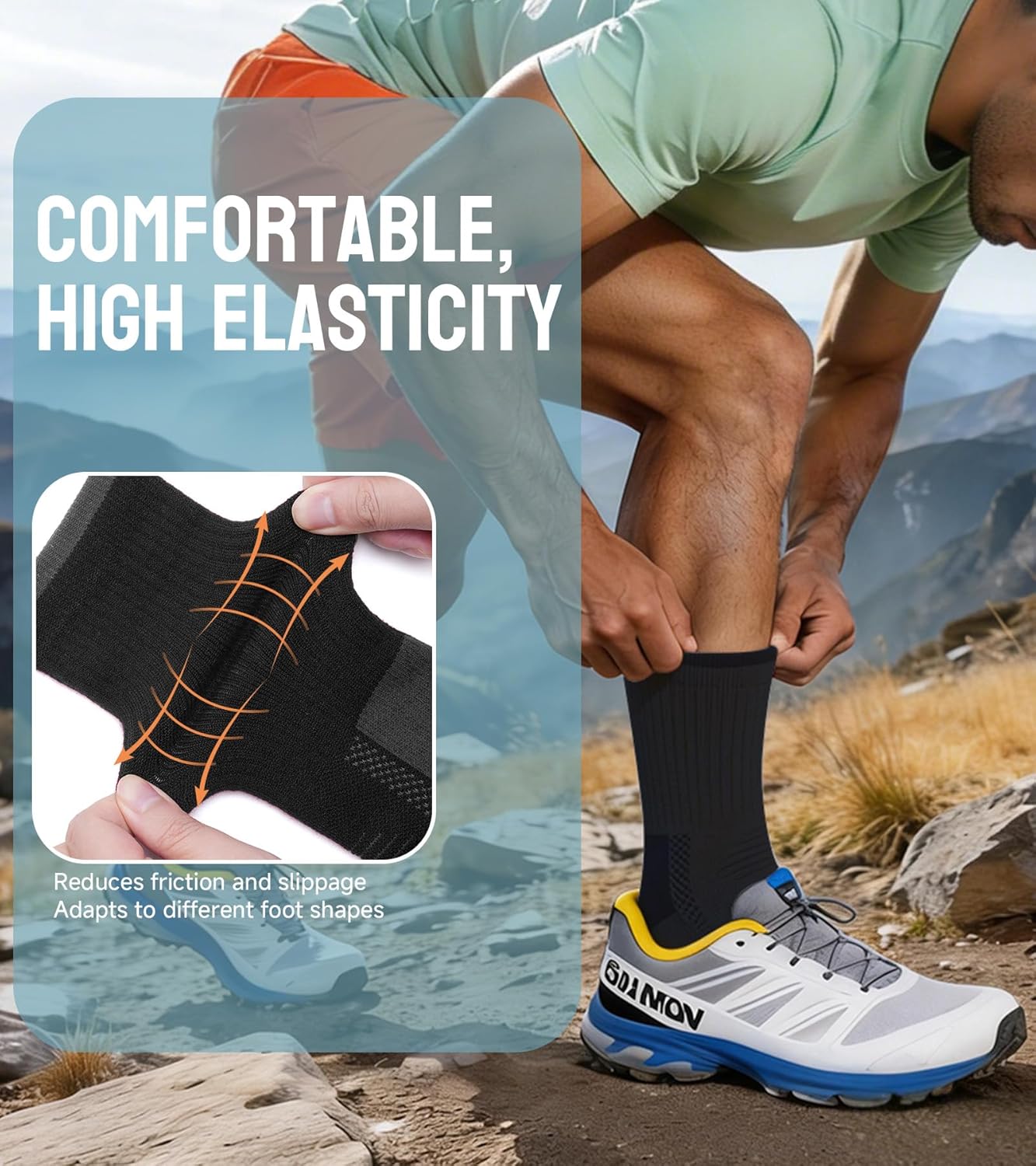 Thumbnail 4 de TANSTC Merino Wool Thermal Socks 3 Pairs