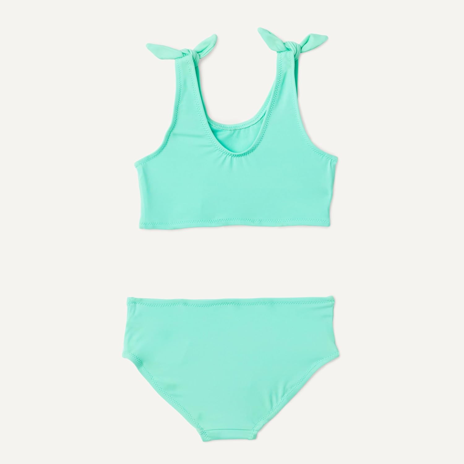 Detalle de Amazon Essentials Bikini da bagno in due pezzi con fiocco, costume per bambine e ragazze