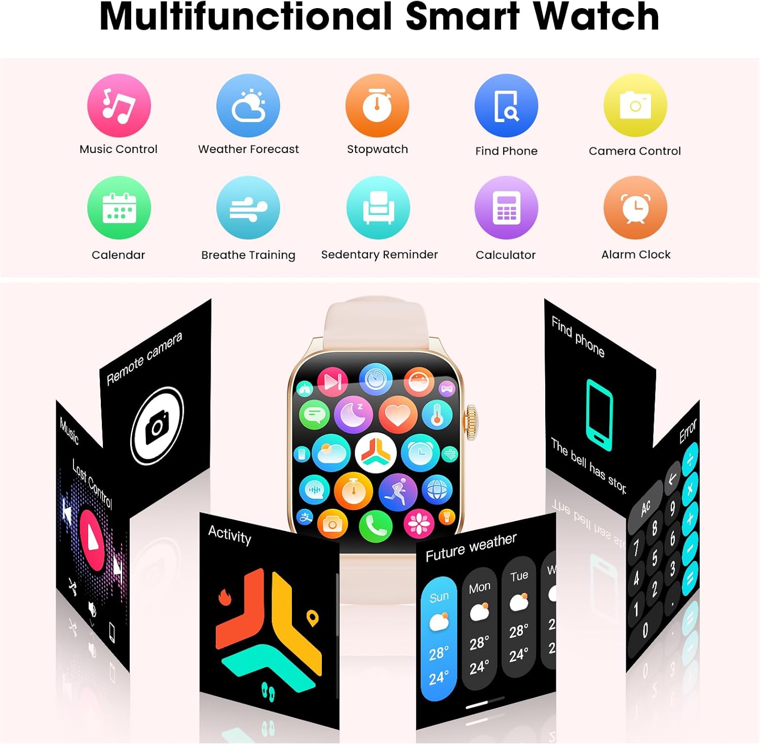 Thumbnail 6 de Smart Watch for Men & Women with 1.91” Curved Display — Bluetooth Calls, 120+ Sports Modes, IP67 Waterproof