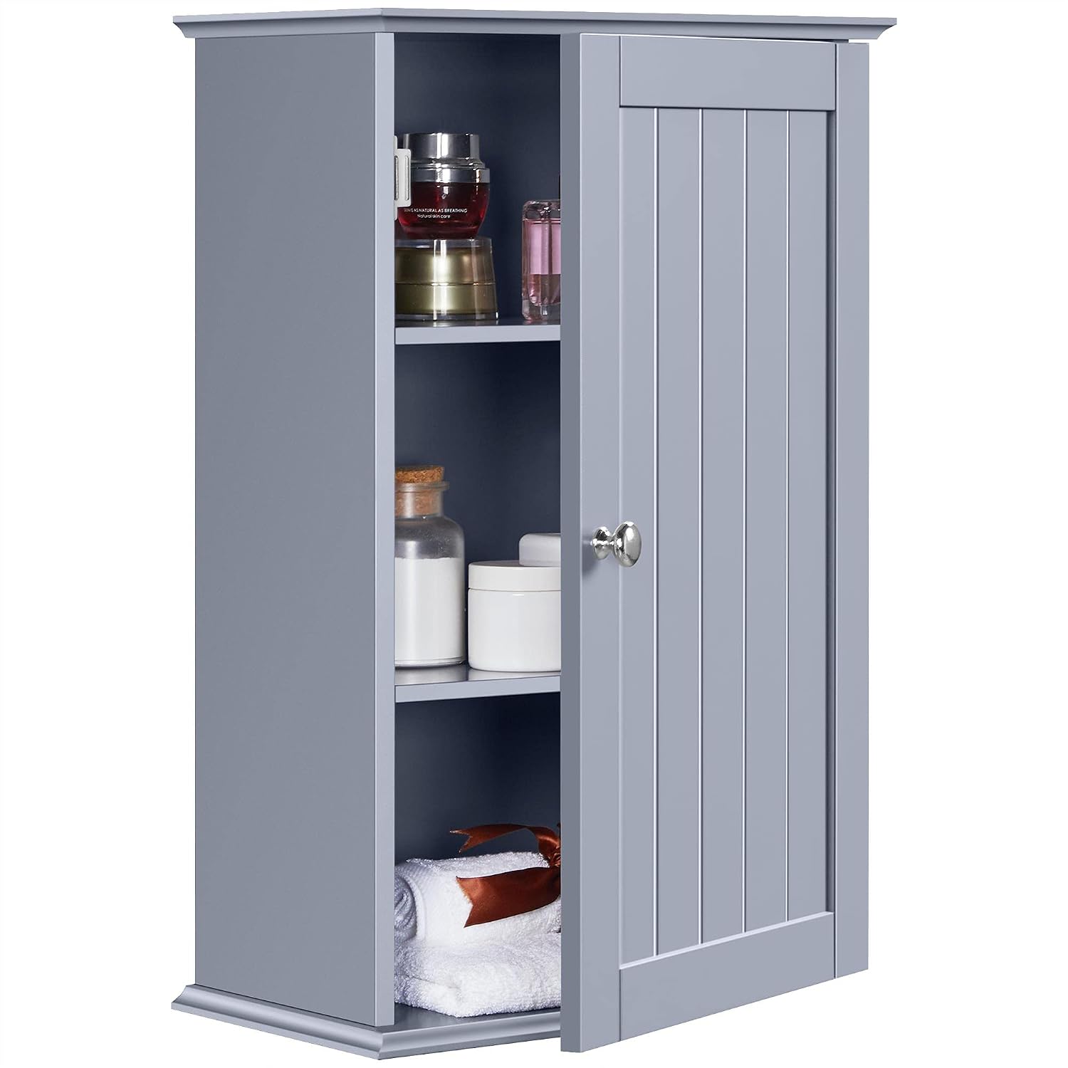 Detalle de Yaheetech Bathroom Cabinet 35W x 55H cm 🚪