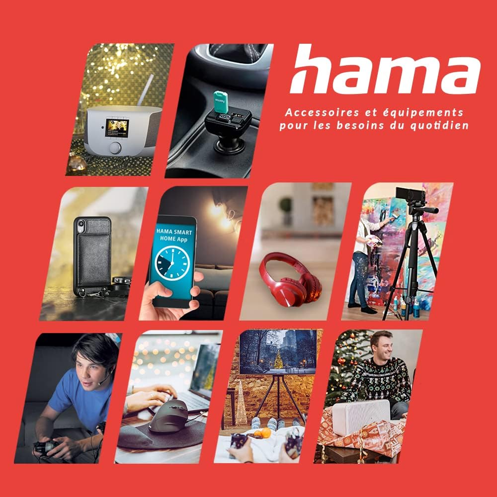 Thumbnail 3 de Hama Film Splicing Adhesive Tape for Cinekett Super 8 (with recess for 1 audio track) – Red/White