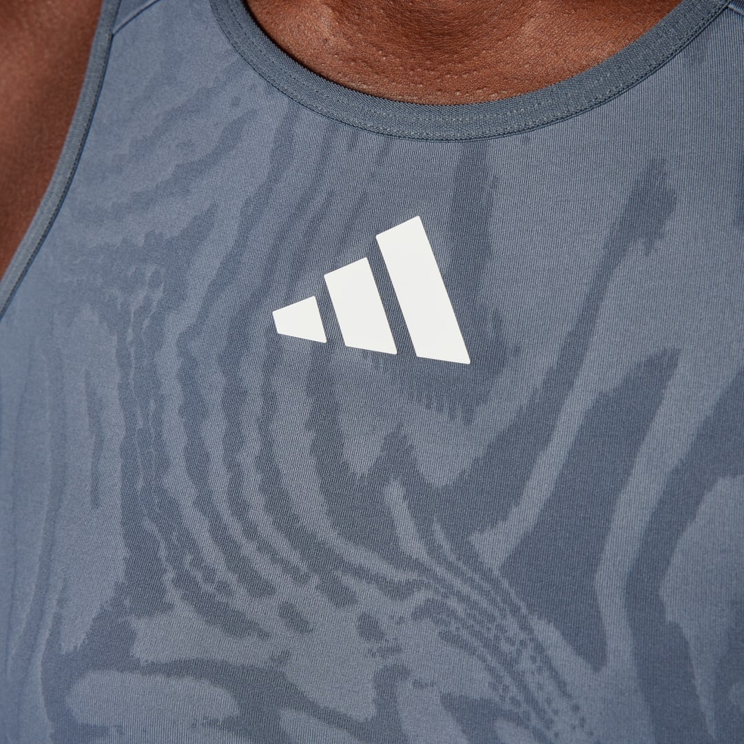 Thumbnail 2 de Techfit Medium-Support High-Neck Print sujetador de soporte medio