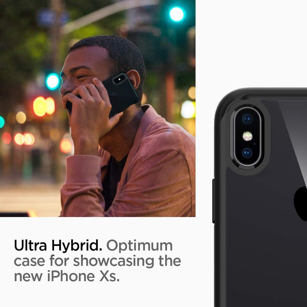 Thumbnail 6 de Spigen Ultra Hybrid pour iPhone X / XS – coque hybride noire