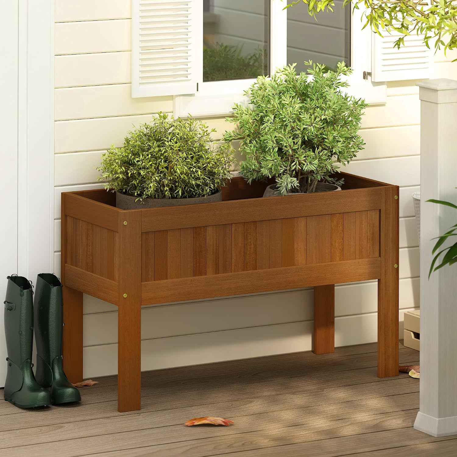 Detalle 2 de Furinno TIOMAN Fioriera rialzata 36,8 L