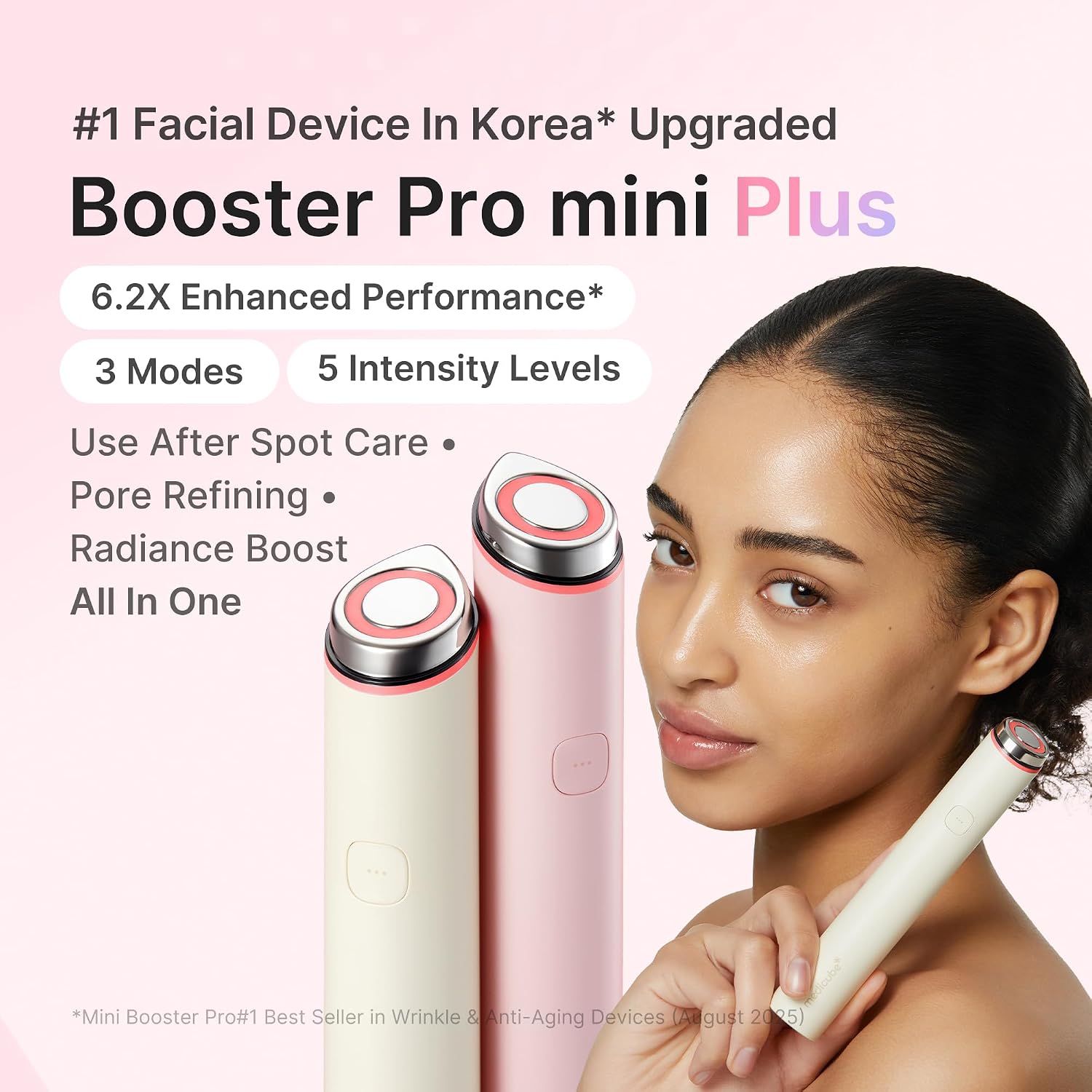 Detalle 2 de medicube PMEUS26070R00 Mini Booster Pro Plus Facial Device, 3 Modes