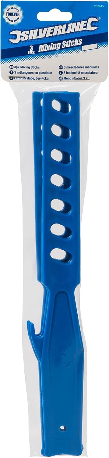 Detalle 2 de Silverline 282645 Paint Stirrers, 280 mm Plastic, Pack of 3