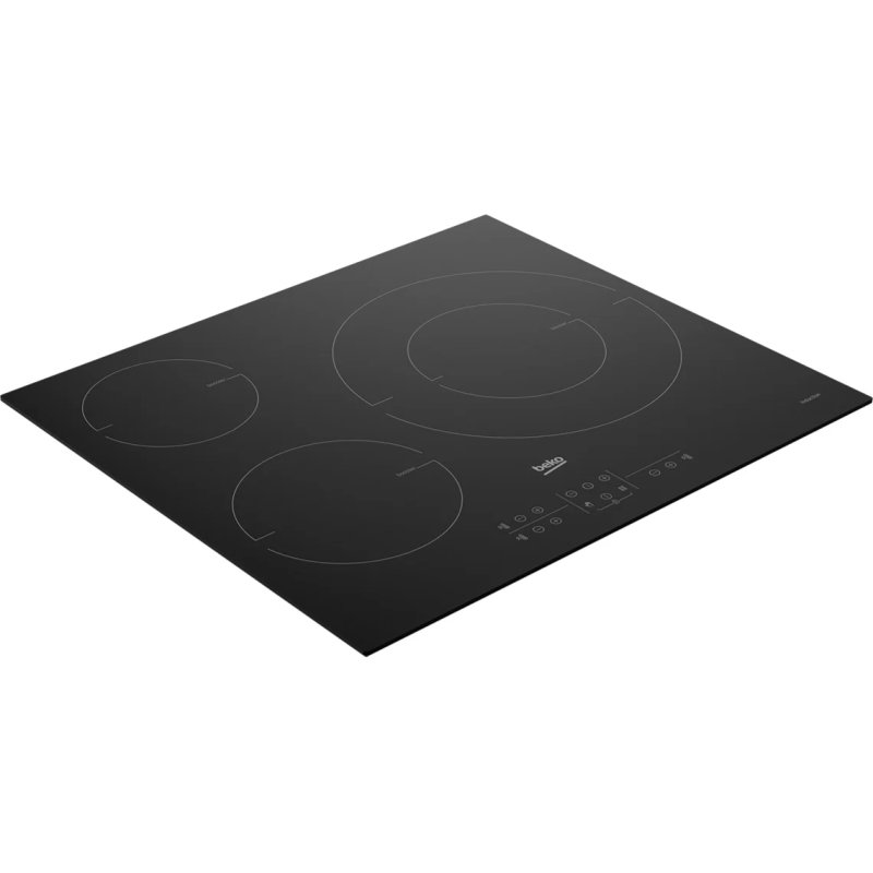 Detalle 2 de Beko HIIS63206M placa de inducción 3 zonas 60 cm 👩