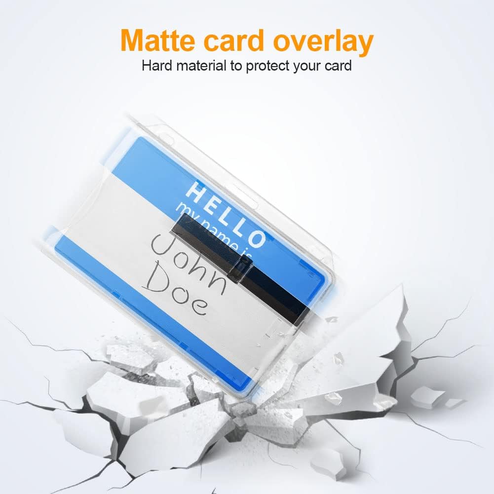 Thumbnail 5 de Vicloon Porta badge orizzontale 90x65 mm 🧾