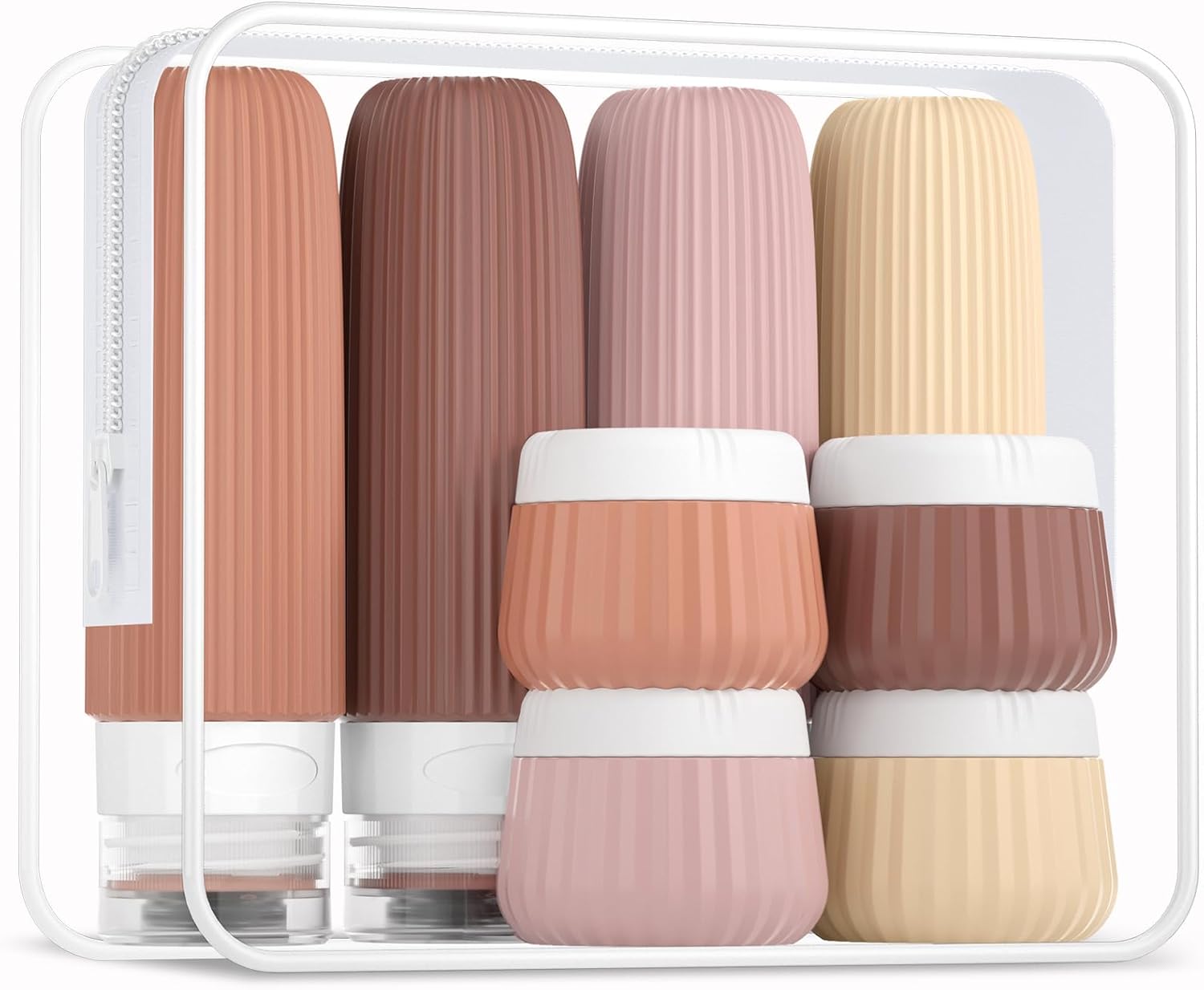 Gemice Travel Bottles 90ml TSA‑Approved set of 8