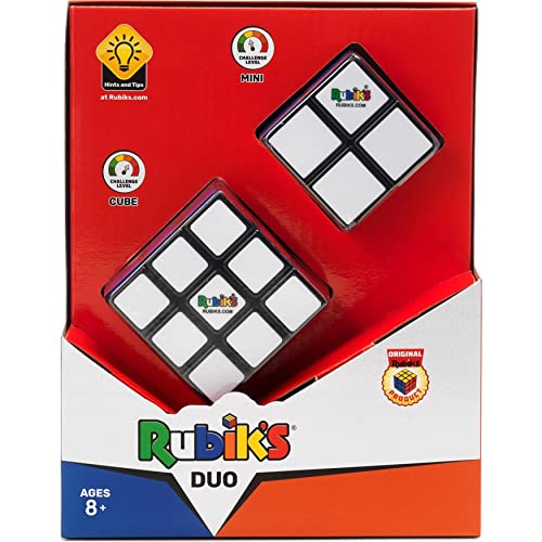 Detalle 2 de RUBIK'S Pack Duo Cubos 3x3 y 2x2 para niños 8+ 🧩