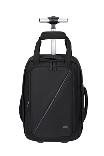 Detalle 2 de American Tourister Take2Cabin Ryanair: Mochila con ruedas de cabina 40 x 25 x 20 cm (20 l) en negro