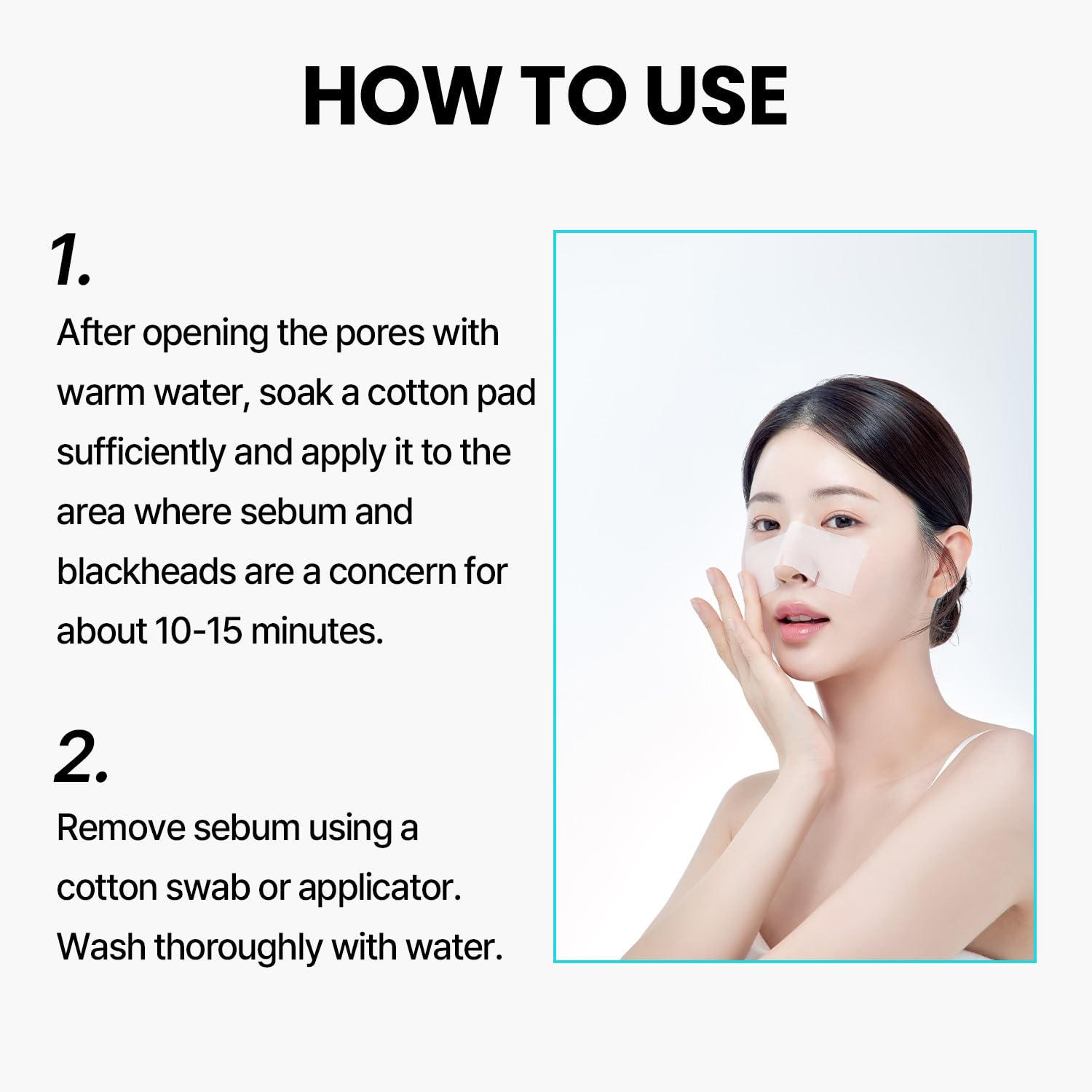 Detalle de ilso Super Melting Sebum Softener with 40 Cotton Pads – Korean Skincare for Gentle Blackhead & Sebum Removal