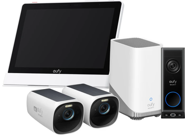 Thumbnail 33 de eufyCam 3 Doppelpack + HomeBase 3 + Doorbell E340 + Smart Display E10