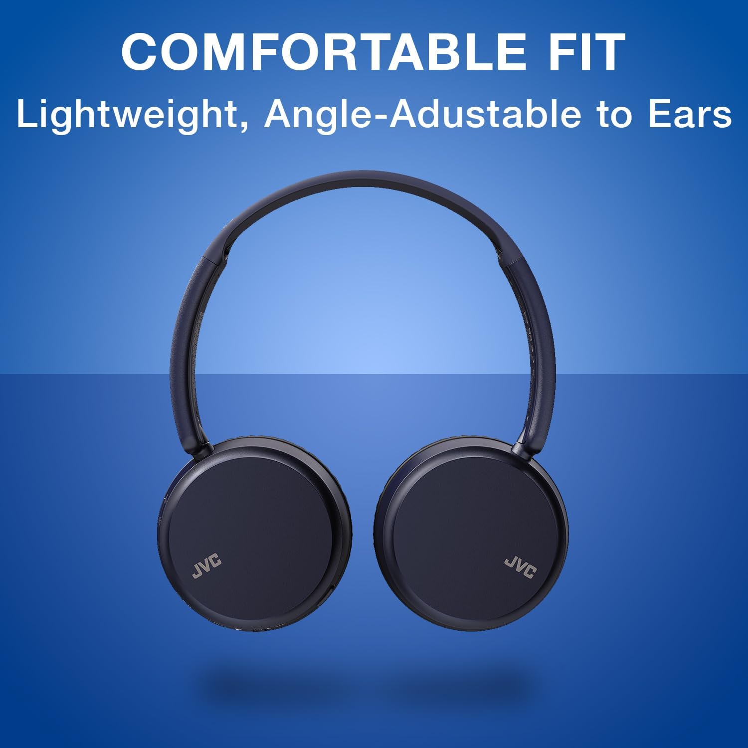 Detalle de JVC HA-Z37W-A: Bluetooth on-ear headphones with deep bass and 35h battery