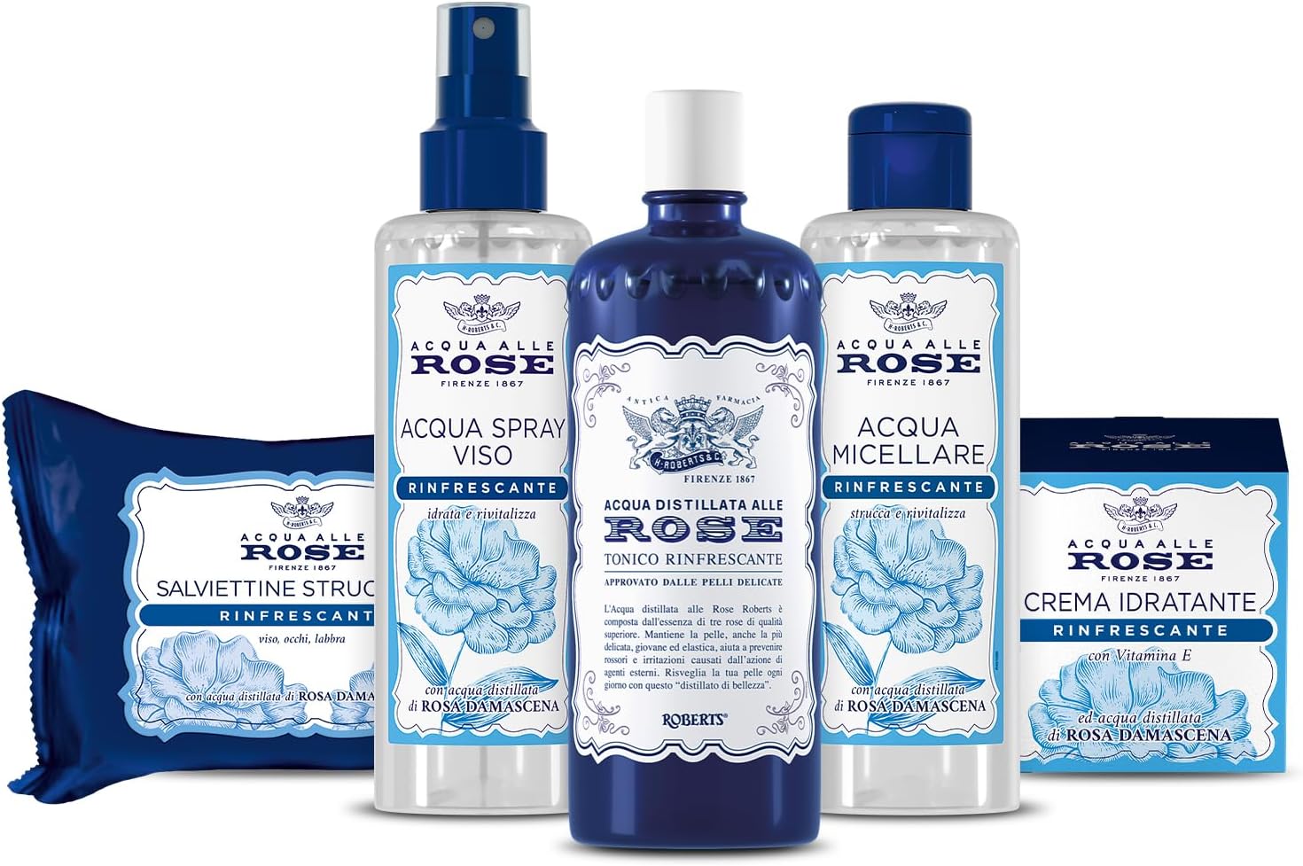Detalle de Acqua alle Rose Kit Routine Viso Rinfrescante 300ml