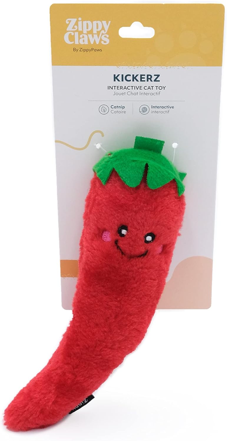 Thumbnail 2 de ZippyClaws Kickerz Pfeffer Hundespielzeug – langes Kicker-Spielzeug mit Quietscher